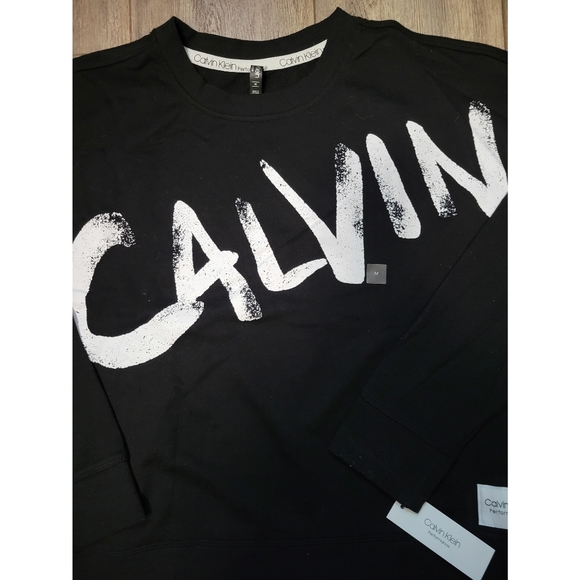 Calvin Klein Brush Logo Sweater - Picture 2 of 6